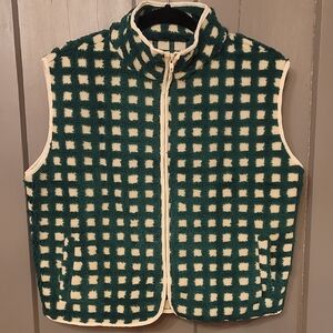 Checkered Green Vest